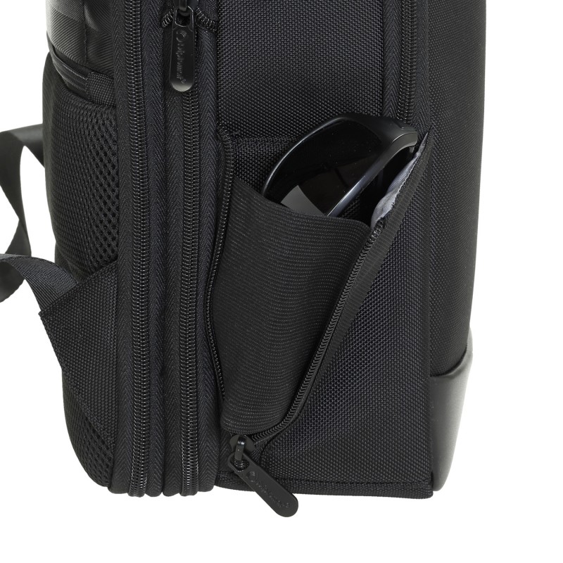 Τσάντα Πλάτης Αντρική Επαγγελματική Μαύρη Milano (EXPANDABLE) Diplomat