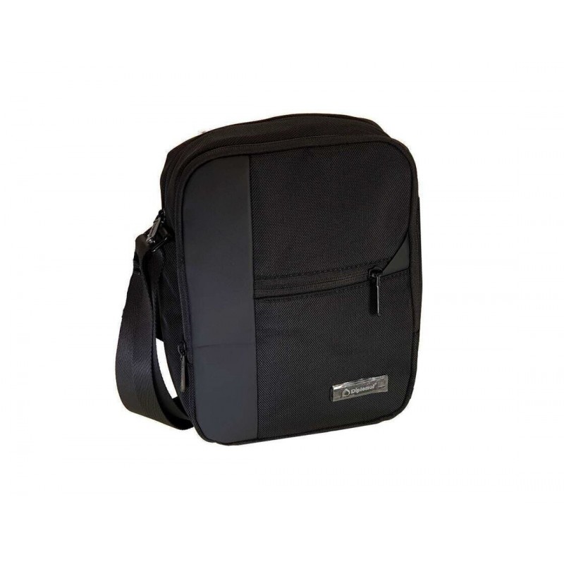 Τσαντάκι Αντρικό ΄ Ωμου/Χιαστί Μαύρο Berlin Diplomat 