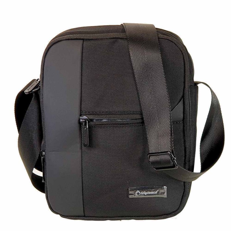 Τσαντάκι Αντρικό ΄ Ωμου/Χιαστί Μαύρο Berlin Diplomat 