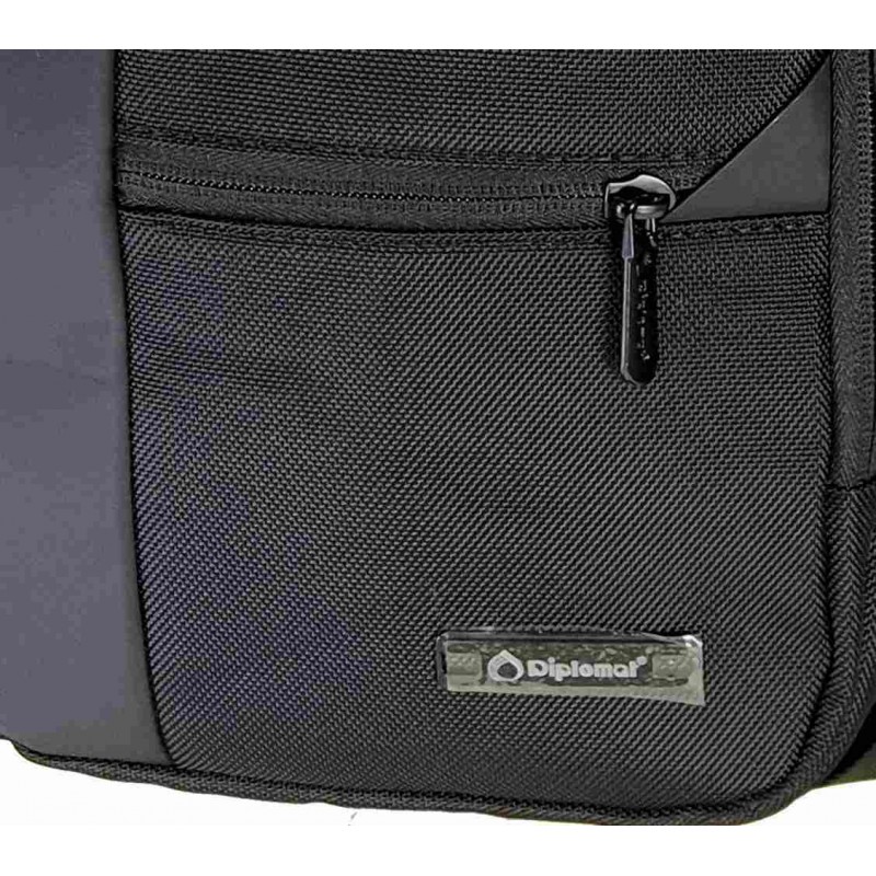 Τσαντάκι Αντρικό ΄ Ωμου/Χιαστί Μαύρο Berlin Diplomat 