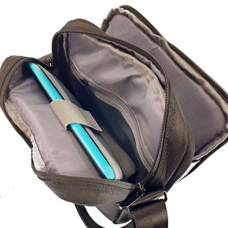 Τσαντάκι Αντρικό ΄ Ωμου/Χιαστί Μαύρο Berlin Diplomat