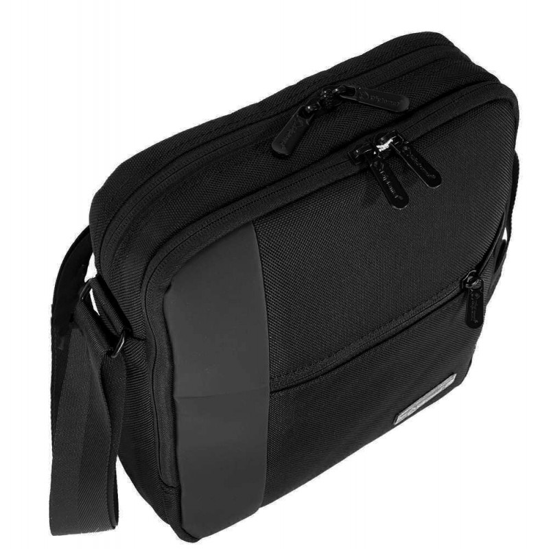 Τσαντάκι Αντρικό ΄ Ωμου/Χιαστί Μαύρο Berlin Diplomat