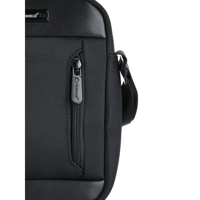 Τσαντάκι Αντρικό ΄΄Ώμου/Χιαστί Μαύρο Milano