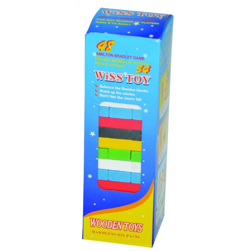 Επιτραπέζιο “Στοίβαξε Τα Τουβλάκια” Wooden Toys
