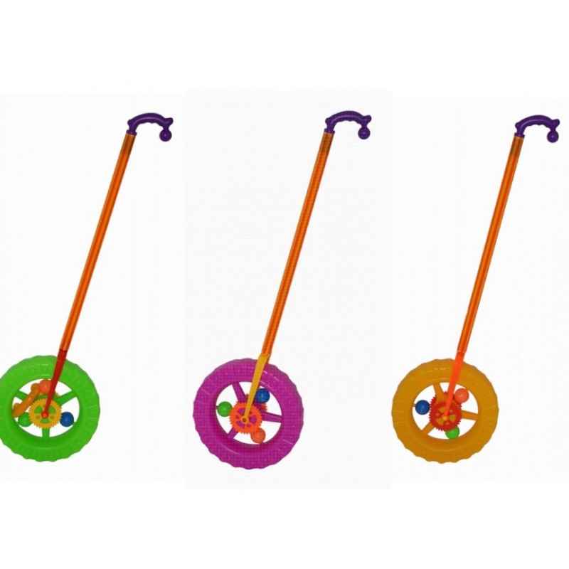 Ρόδα Με Μπαστούνι 24cm Σε 3 Χρώματα 1 Τμχ D-Toys