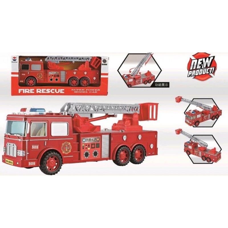 Πυροσβεστική Μπαταρίας Σε Κουτί 34x10x14Εκ Doly Toys