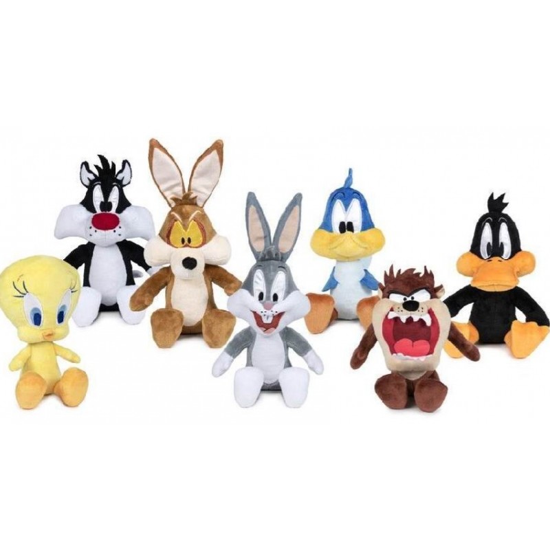 Λούτρινα Ζωάκια Looney Tunes 20Εκ 7 Σχέδια 1Τμχ Doly Toys