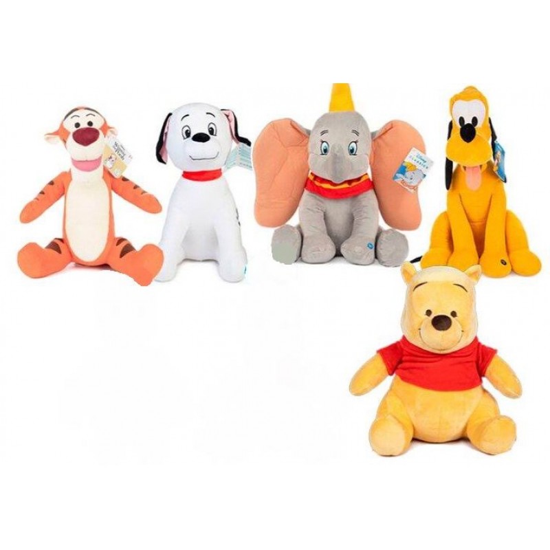 Λούτρινοι Ήρωες Disney 25cm Με Ήχο 7 Σχέδια 1Τμχ Doly Toys