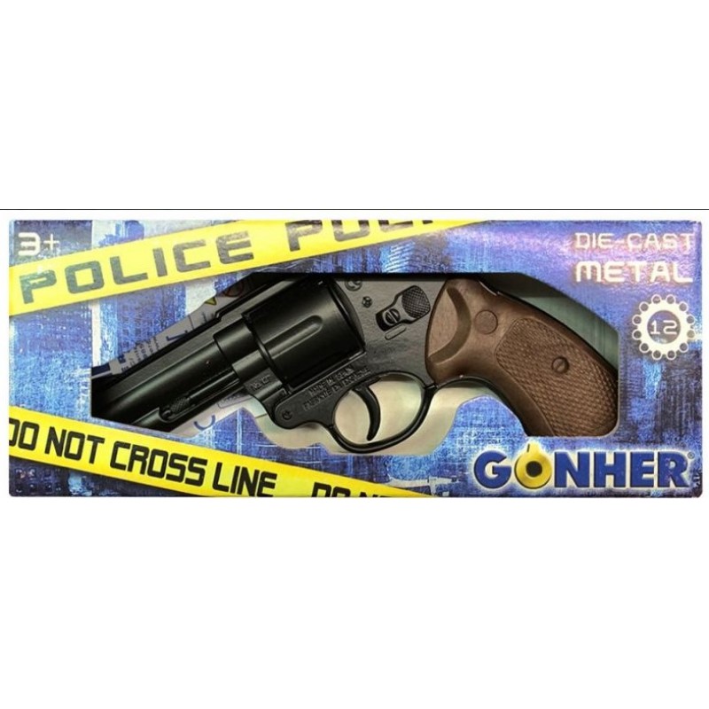 Περίστροφο Μεταλλικό Gonher 12σφαιρο Dolytoys