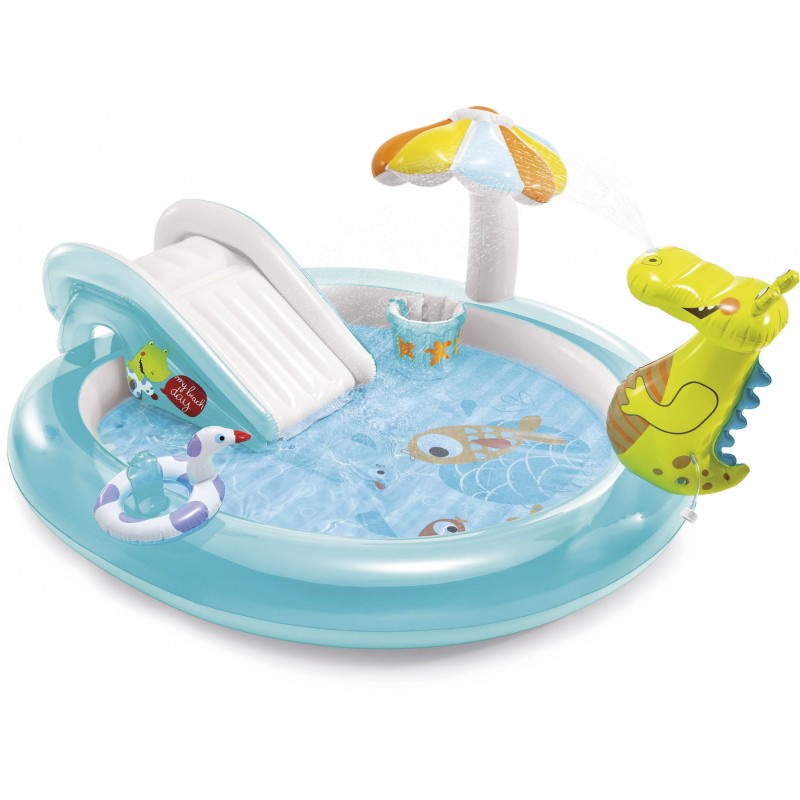 Φουσκωτή Παιδική Πισίνα Gator Play Center Intex 
