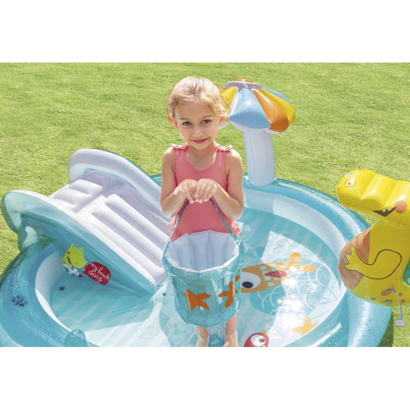Φουσκωτή Παιδική Πισίνα Gator Play Center Intex 