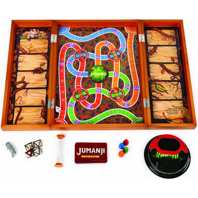  Επιτραπέζιο Σε Ξύλινη Συσκευασία Spin Master Jumanji 6059740