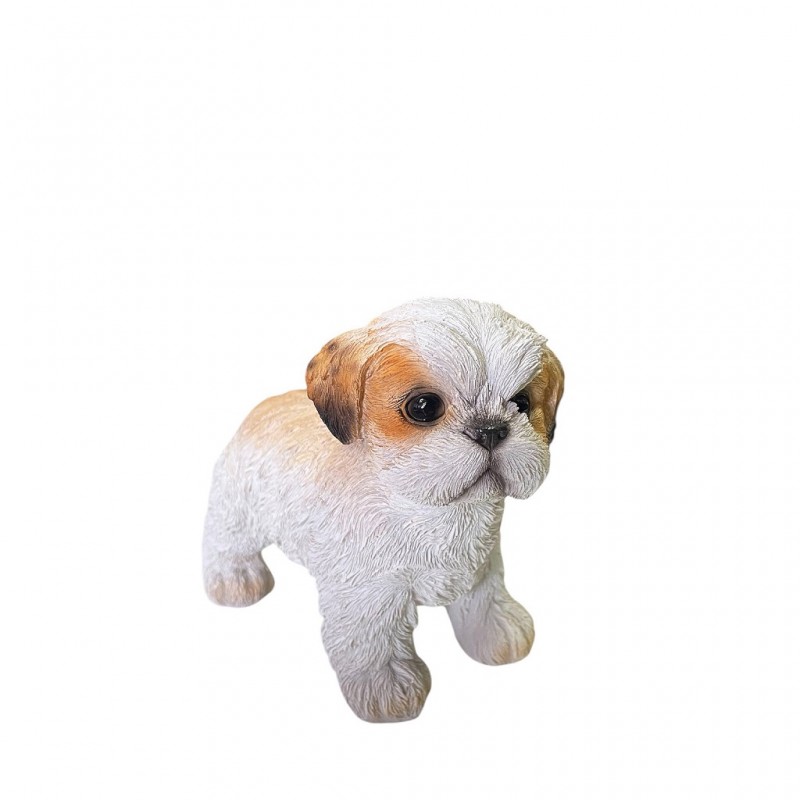 Φιγούρα Σκύλος Καφέ Πολυρεζίνη 16Χ8.5Χ12Εκ Espiel 