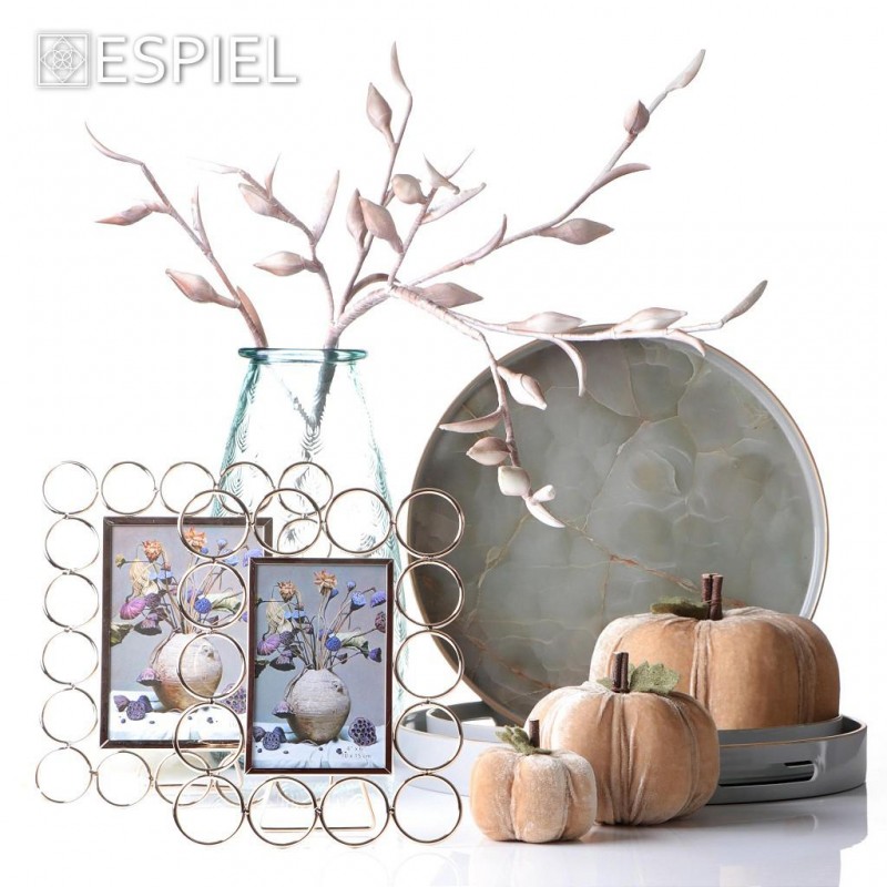 Κορνίζα Μεταλλική Ασημί 13x18εκ