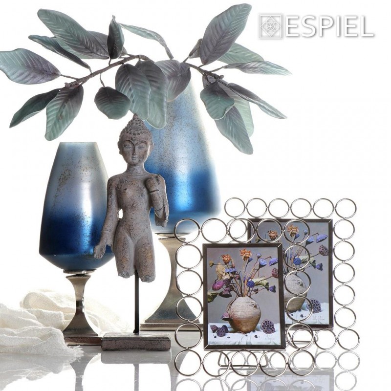 Κορνίζα Μεταλλική Ασημί 13x18εκ