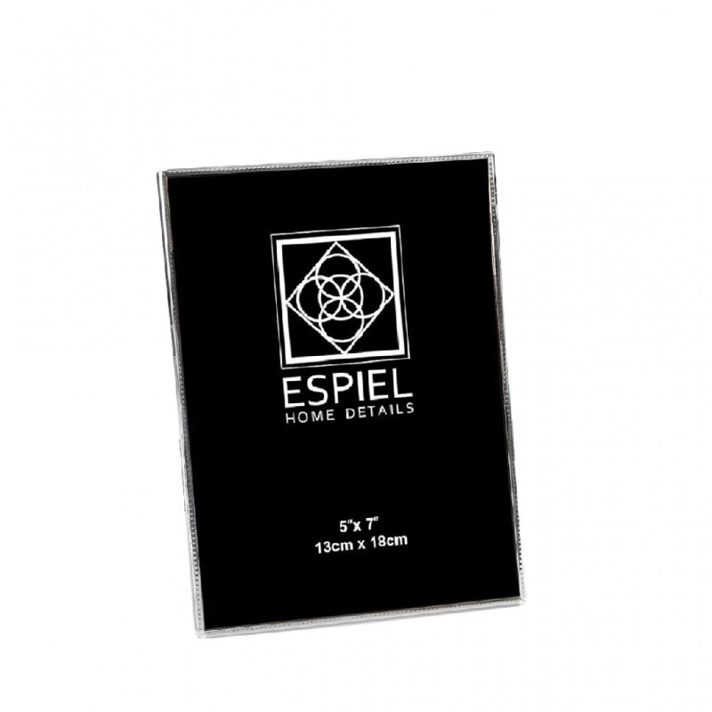 Κορνίζα Μεταλλική Ασημί 13X18Εκ Espiel 