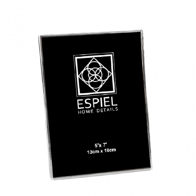 Κορνίζα Μεταλλική Ασημί 15Χ20Εκ Espiel