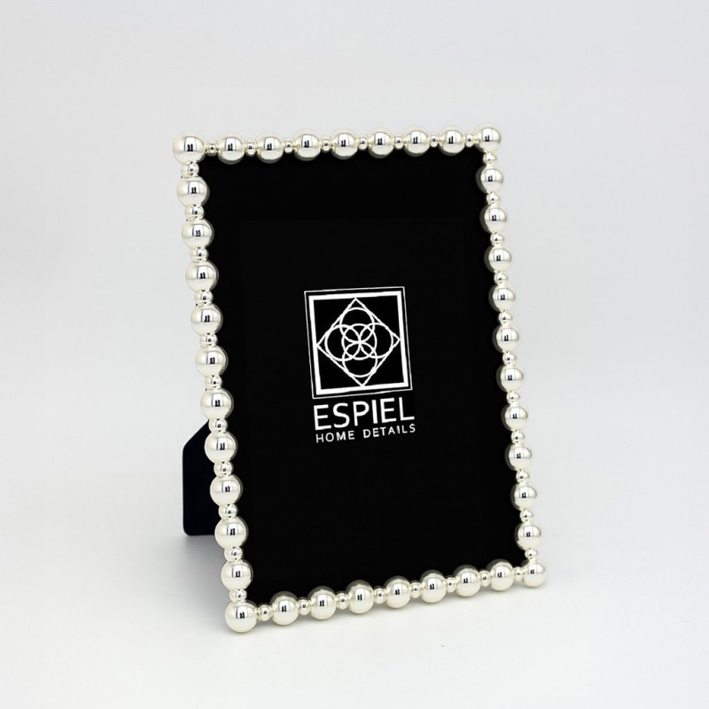 Κορνίζα Μεταλλική Ασημί 20X25Εκ Espiel 