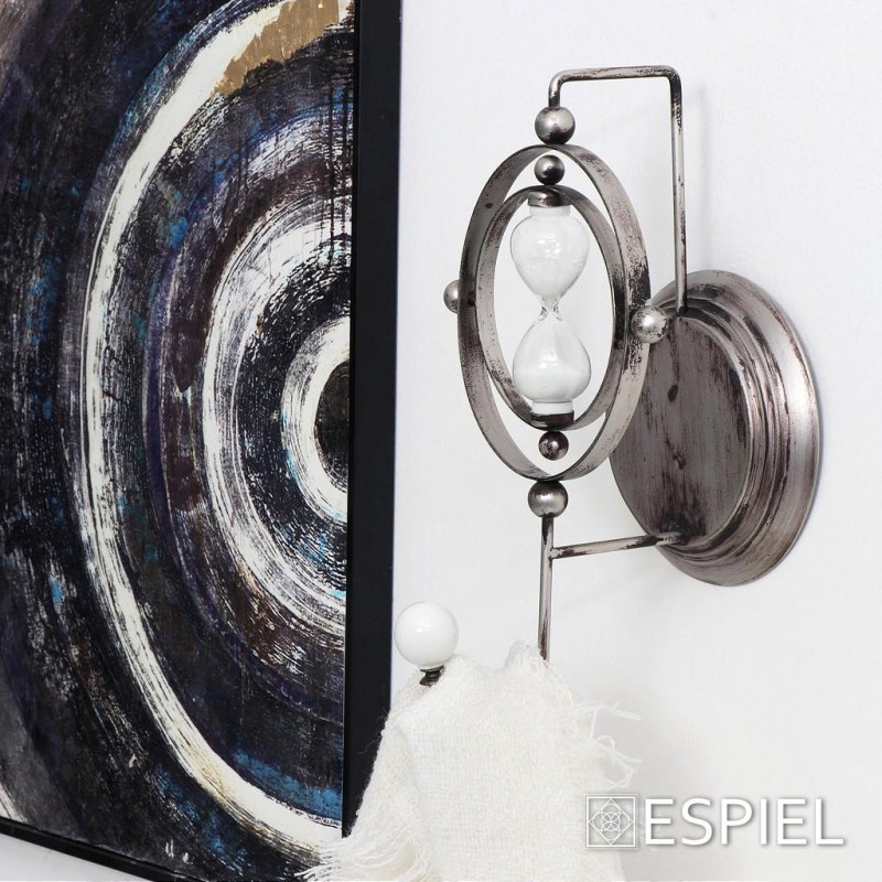 Κρεμάστρα Κλεψύδρα 34.2Εκ Γκρι Espiel