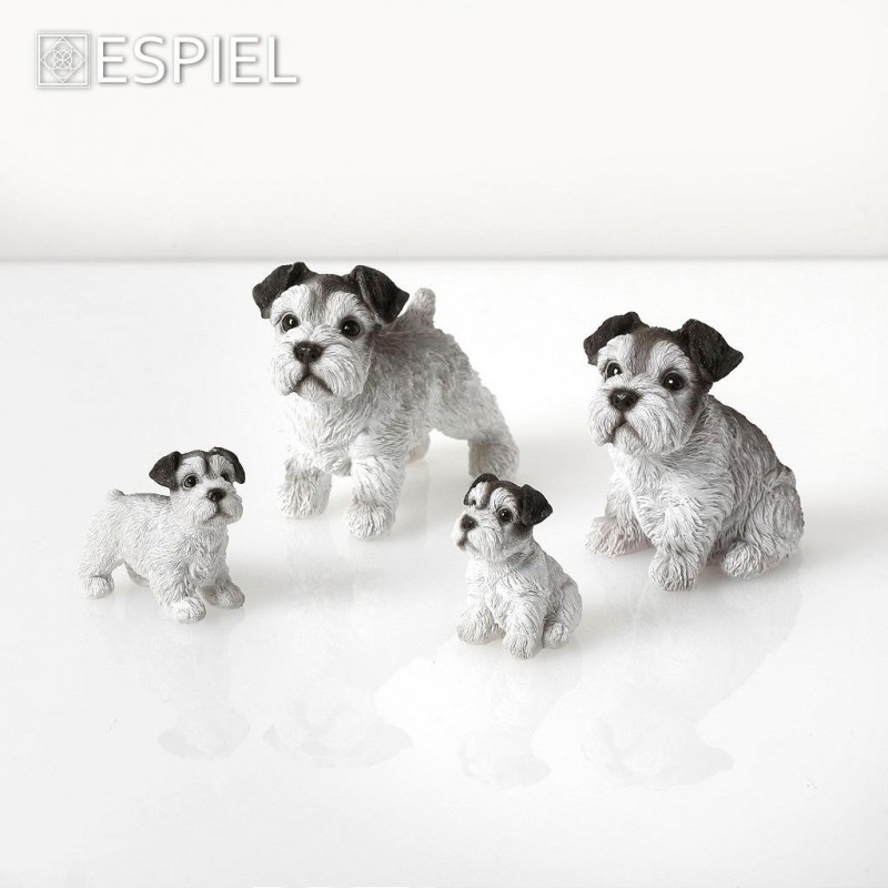 Φιγούρα Σκύλος Terrier Πολυρεζίνης 16x7.5x13Εκ Espiel