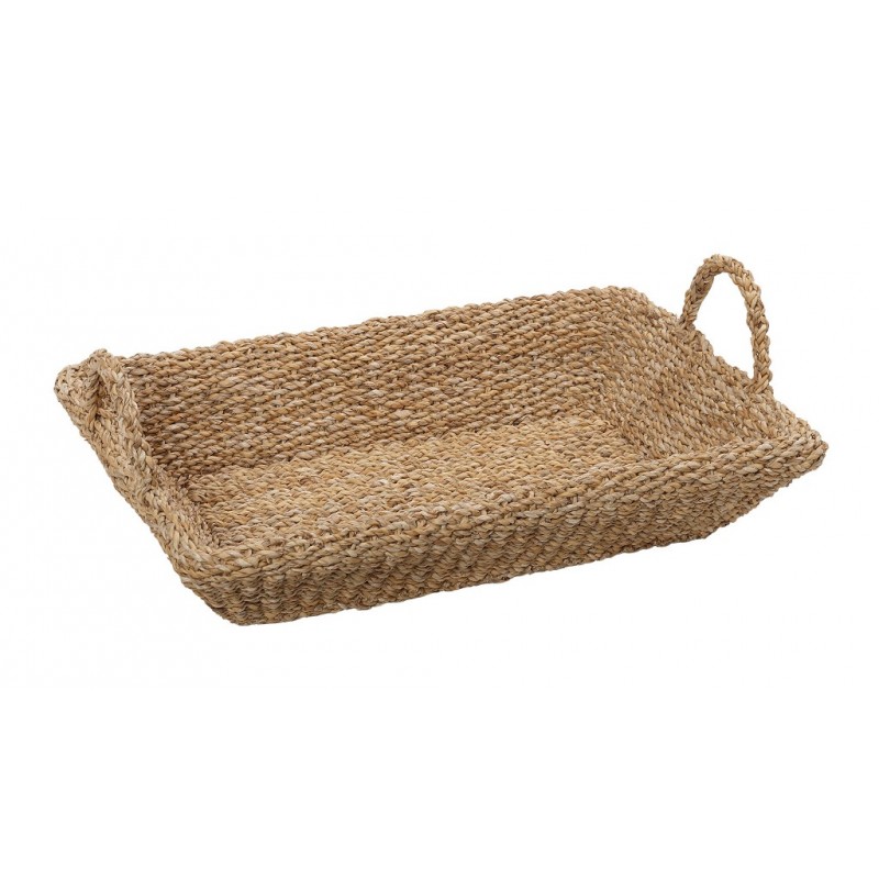 Δίσκος Ορθογώνιος Με Χερούλια 62x42x13Εκ Seagrass Espiel