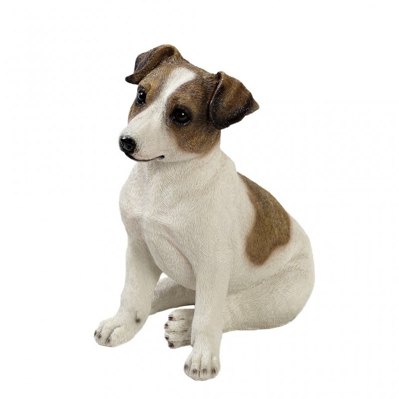 Φιγούρα Σκύλος Jack Russell Πολυρεζίνη 16,5x25x27,2Εκ