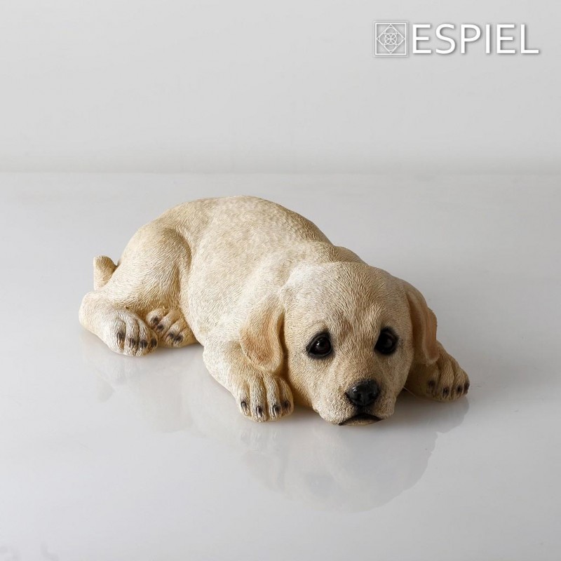 Φιγούρα Σκύλος Golden Retriever Πολυρεζίνη 32,2x18x9Εκ