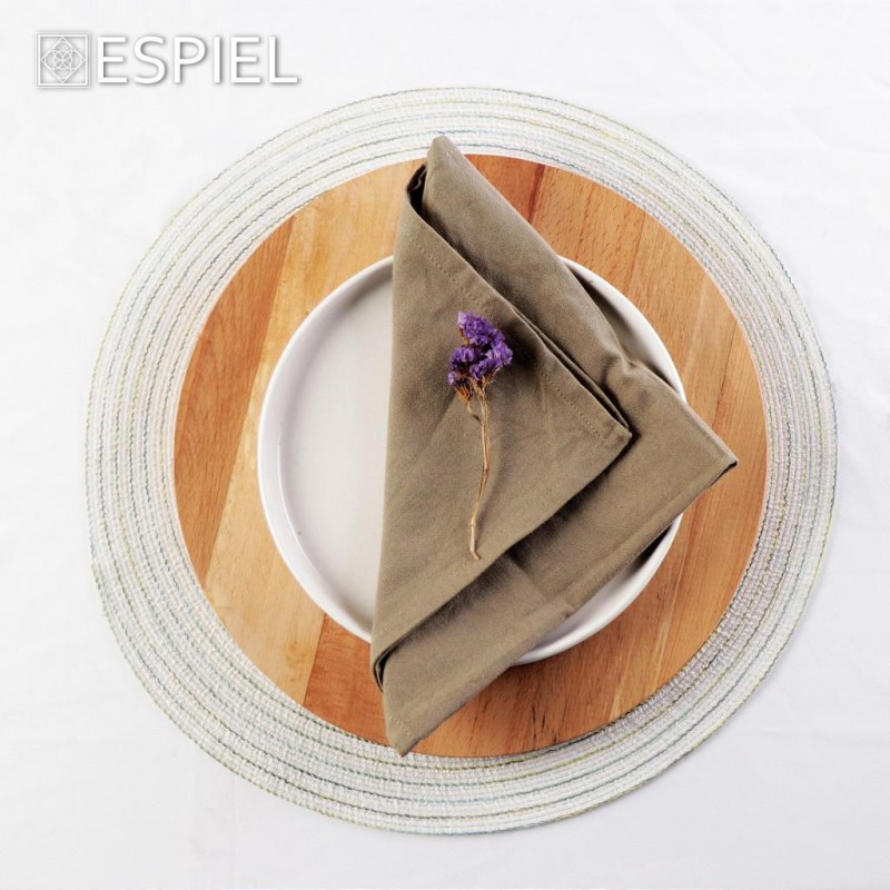 Σουπλά Λευκό 38Εκ Polyest Espiel