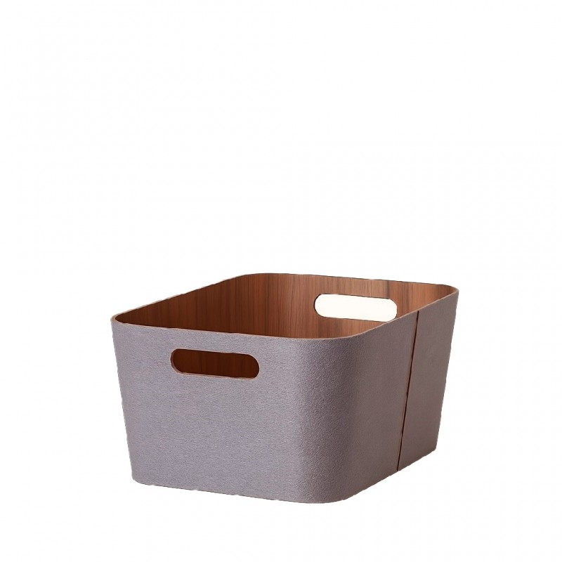 Καλάθι Τετράγωνο Γκρι Υφασμάτινο 30.5x30,5x15.2Εκ Espiel
