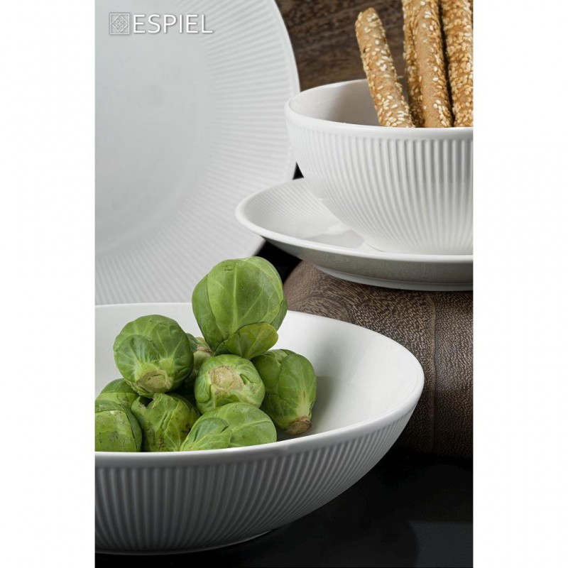 Πιάτο Ρηχό 27X2Εκ Sense Ivory Espiel
