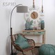 Φωτιστικό Οροφής Σύρμα/Γυαλί 19Εκ Espiel