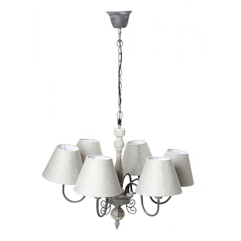 Φωτιστικό Οροφής Γκρι Με Καπέλα 57Χ57Χ59Εκ Espiel