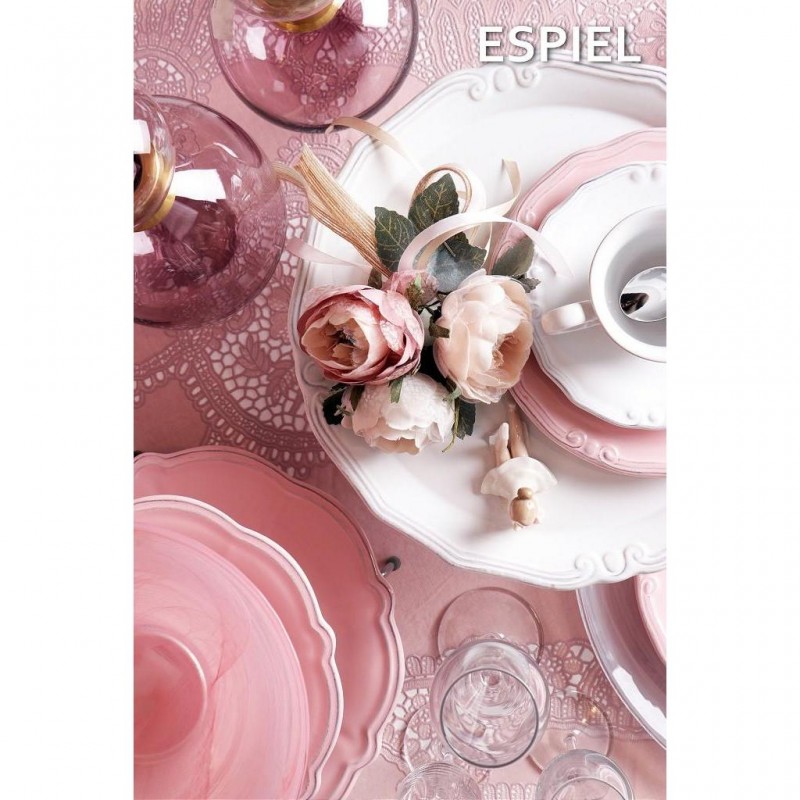 Πιάτο Ρηχό Λευκό 27Εκ Tiffany Espiel