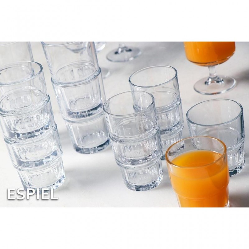 Ποτήρι Νερού Γυάλινο Διάφανο 220ml Δ7.2x8.4εκ 