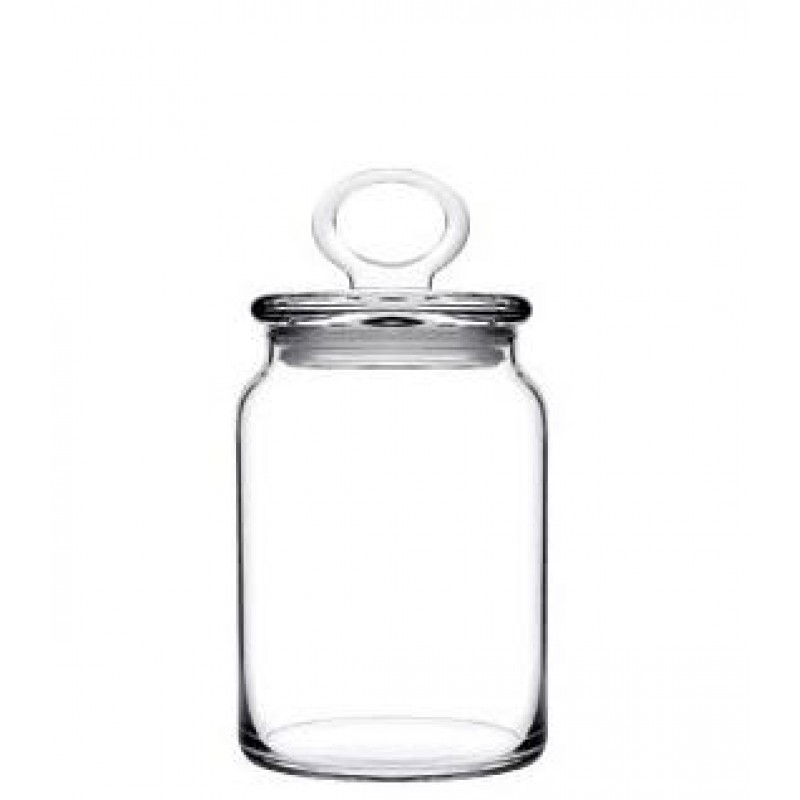 Βάζο Γυάλινο Kitchen Slim Jar 860Cc D:8 H:14 P/432 Gb1 Ob6 