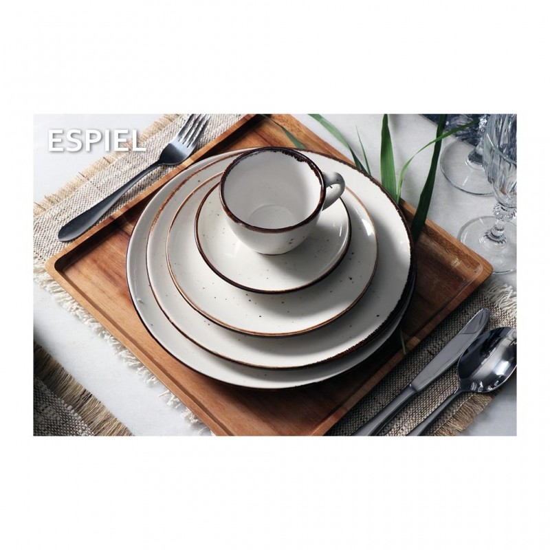 Φλιτζάνι & Πιατάκι Εσπρέσσο Κρεμ 90Ml 12x6Ek Espiel