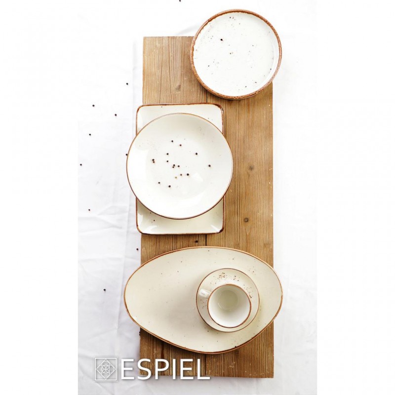 Φλιτζάνι & Πιατάκι Εσπρέσσο Κρεμ 90Ml 12x6Ek Espiel