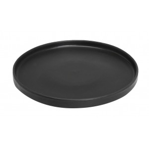 Πιάτο Step Ρηχό Terra Matt Black 30Εκ