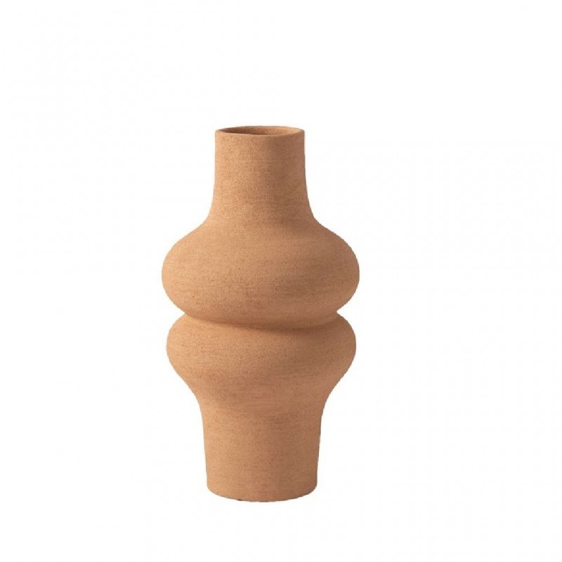 Βάζο Κεραμικό Ώχρα 18x34.5Εκ Espiel