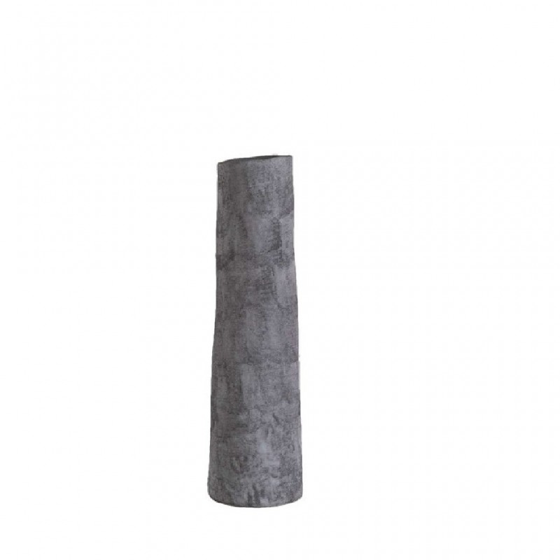 Βάζο Κεραμικό Γκρι 13.7x48.5Εκ Espiel