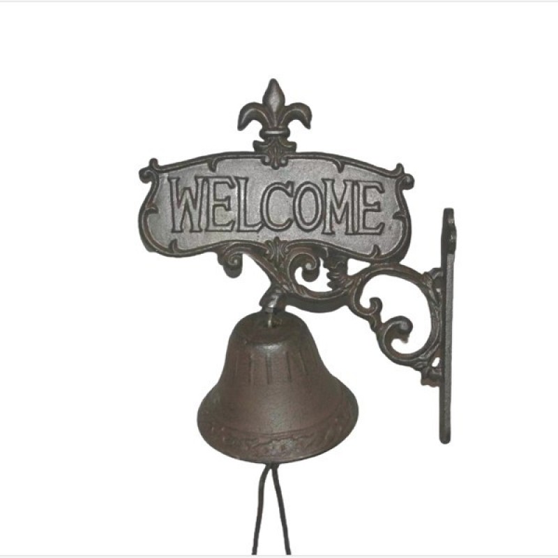 Καμπανάκι - Κουδούνι Πόρτας Μαντεμένιο Καφέ 22x4x26Εκ Estheti