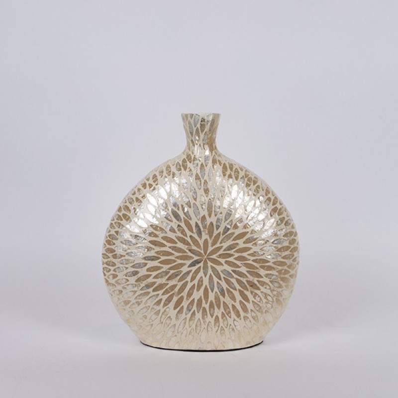 Βάζο Διακοσμητικό Λευκό 34x12xΥ41cm Estheti