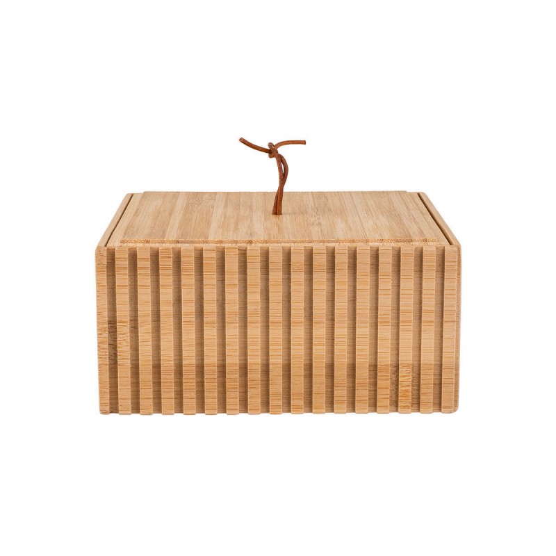 Κουτί Αποθήκευσης  Bamboo Essentials Τετράγωνο15x15x7Cm