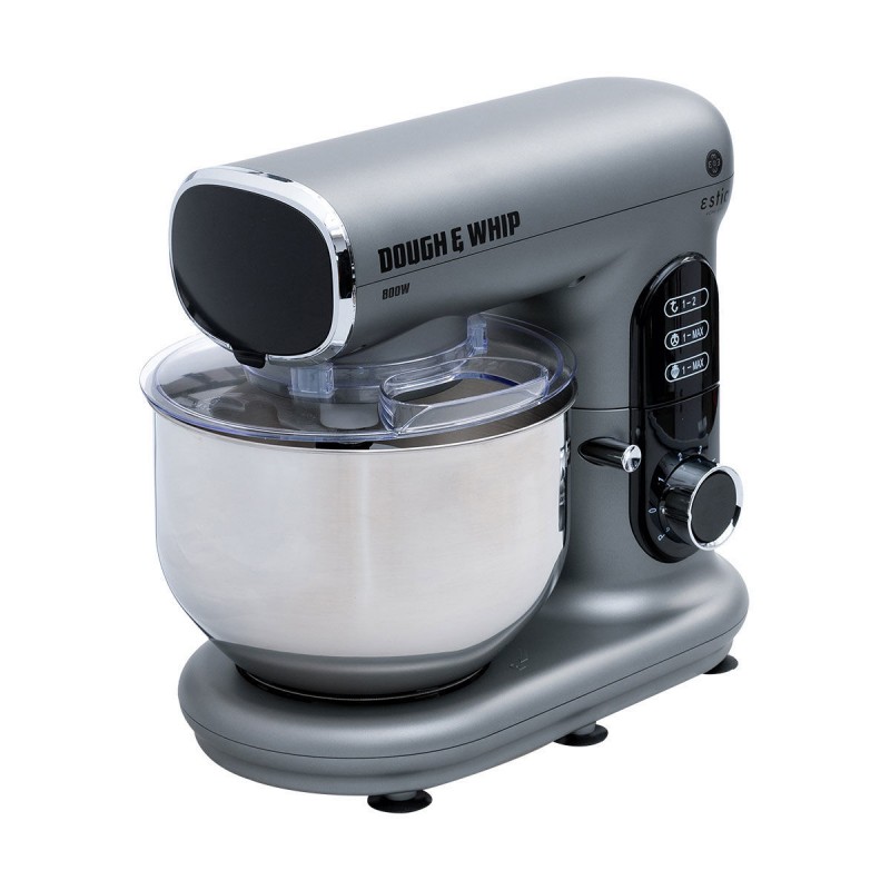 Κουζινομηχανή Dough & Whip Με Ανοξείδωτο Μπολ 800w 5lt