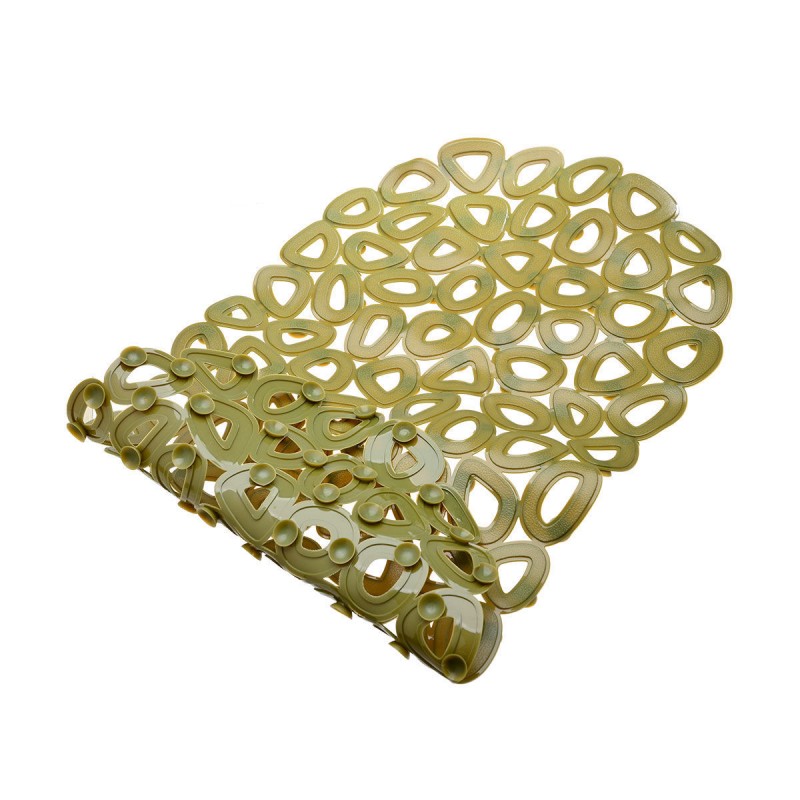 Αντιολισθητικό Μπάνιου Eco 68x35Cm Ανακυκλωμένο Olive Green Estia 