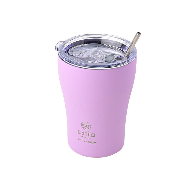 Θερμός Coffee Mug SaveThe Aegean 350ml Lavender Purple