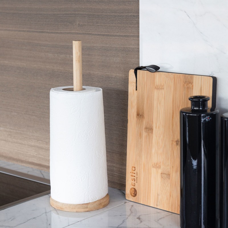 Βάση Για Ρολό Κουζίνας Bamboo Essentials 12x33.5cm Estia 