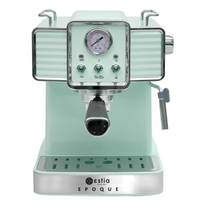 Μηχανή Espresso Retro Epoque 1350w 20bar 1.5lt Mint Estia  