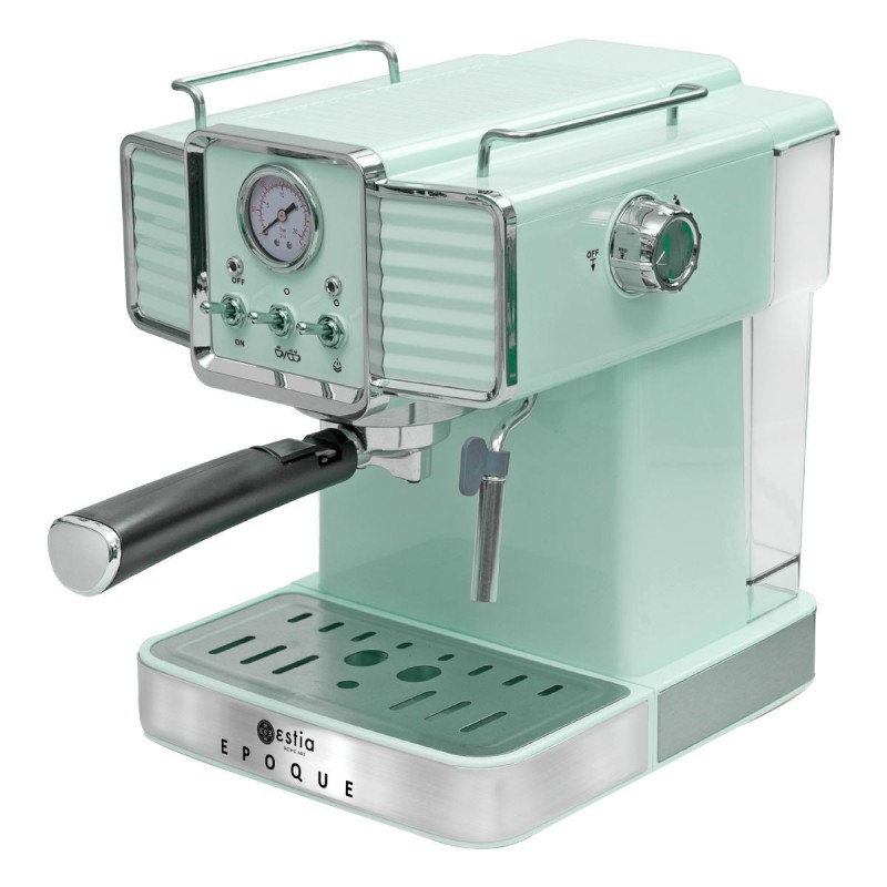 Μηχανή Espresso Retro Epoque 1350w 20bar 1.5lt Mint Estia  