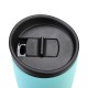 Estia Θερμός Travel Mug Save The Aegean 450ml Bermuda Green